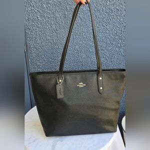 *PROJECT* Coach City Zip Tote - Black